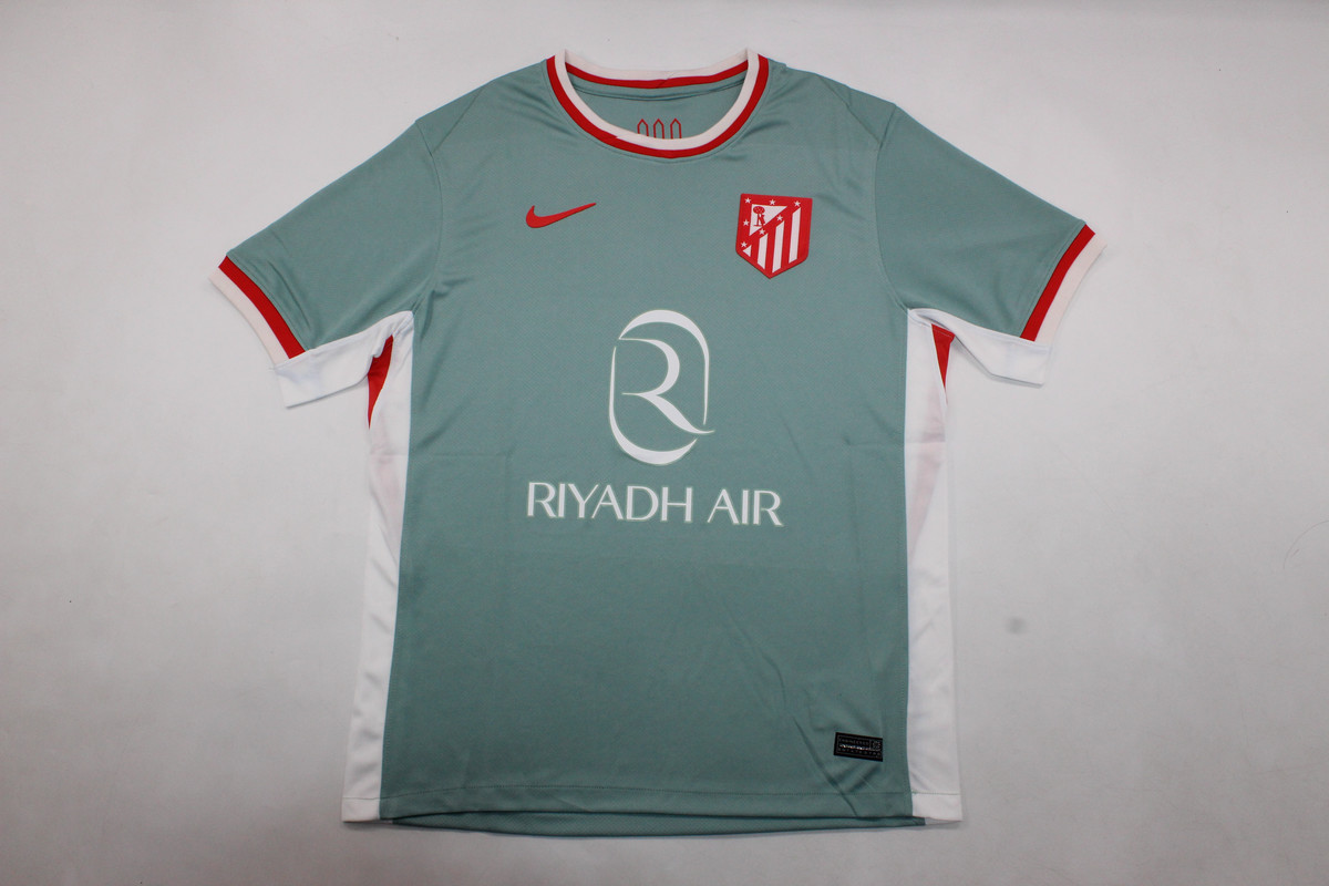 AAA Quality Atletico Madrid 24/25 Away Mint Green Leaked Jersey